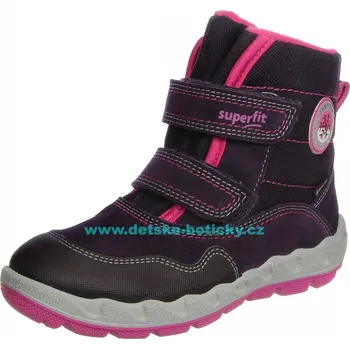 Dívčí polobotky Superfit 5-09013-90 Icebird lila/rosa 28