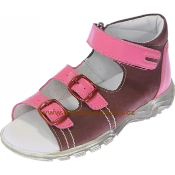 Dámské sandále Boots4U T213 bordo-rose 34