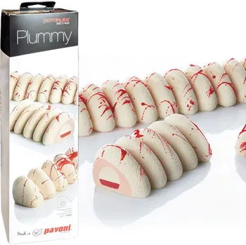 Forma na pečení Forma silikonová design Plummy 5x410ml, 36x5, v.3,6cm