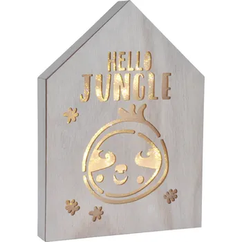 Douceur d'intérieur Dekorace s LED podsvícením, 20 x 27,5 cm, lenochod