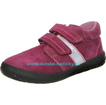 Dívčí obuv Jonap B1SV vinová reflex 25