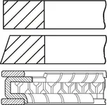 GOETZE Engine 08-426800-00 sada…