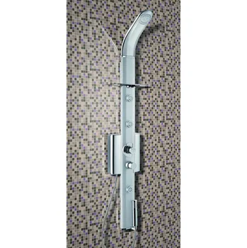 Sprchový panel Sanjet SENZA sprchový panel rohový, páková baterie (SSPR)