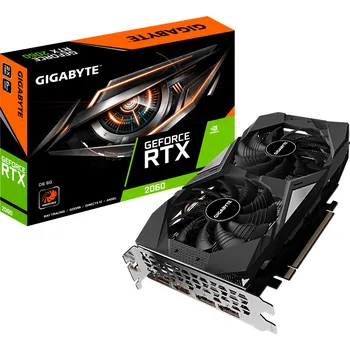 Gigabyte NVIDIA GeForce RTX 2060 D6 6G (GV-N2060D6-6GD) Grafická karta Gigabyte NVIDIA GeForce RTX 2060 D6 6G (GV-N2060D6-6GD)