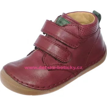 Dívčí polobotky Froddo G2130146-10 bordeaux 22