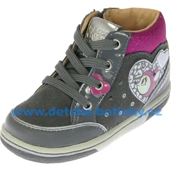 Dámské tenisky Geox B5434B 02243 C9325 dk grey/fuchsia 25