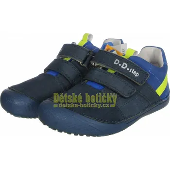 Dětská treková obuv D.D.step 063-293A royal blue Výprodej NEPÁR 29