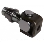 H - pant regulovatelný s matkou pro kovové sloupky M 20