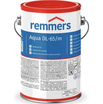 Lak na dřevo Remmers AIDOL AQUA DL-65/SG PU 2,5L bílá (starý název Adiol-Compact Lack PU-BÍLÁ 2,5 L) + dárek k objednávce nad 1000Kč