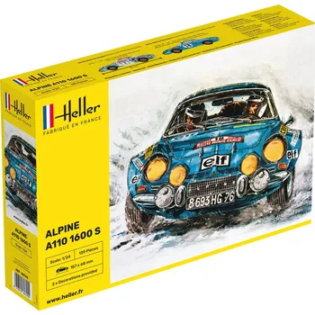 Plastikový model Heller 1/24 Alpine A110 1600 S
