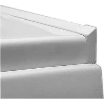 Stavebniny Polysan Lišta kolem sprch. vaničky 120+100 cm, 2x roh, 2x ukončení