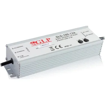Napájecí zdroj pro osvětlení Zdroj napětí 12V 100W 8,5A IP65 GLP typ GLG-100-12A
