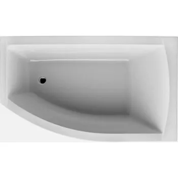 Santech FIONA asymetrická vana 150x85 cm, pravá (SAFIO150P)