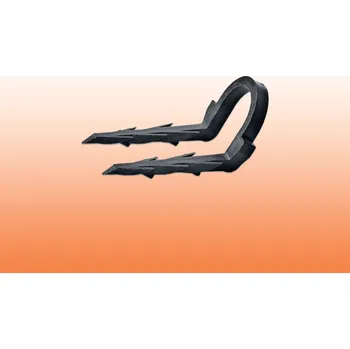 Podlahová příchytka plastová - typ B Ø 19 mm - P/1546