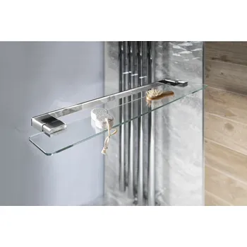 Polysan Polička EVEREST s držákem osušky, chrom (1313-58)