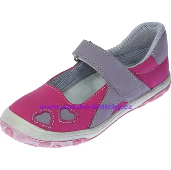 Dívčí polobotky Jonap 030N růžová 26