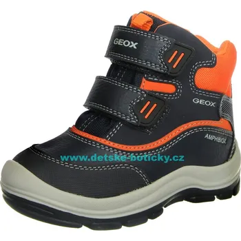 Chlapecké tenisky Geox B943VB 0BU50 C0820 navy/orange 22