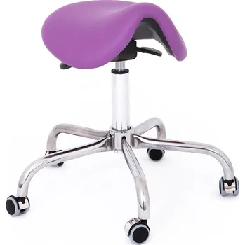 KOVONAX Ordinační stolička Cline F Čalounění: Koženka DOLARO, Barva látky: DOLARO P15, Povrchová úprava (barva): Chrom