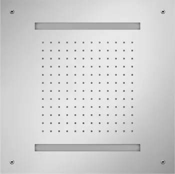 Sprchová hlavice Sanjet Zápustná sprcha 50x50 cm, s chromoterapií (vč.DO), nerez lesk