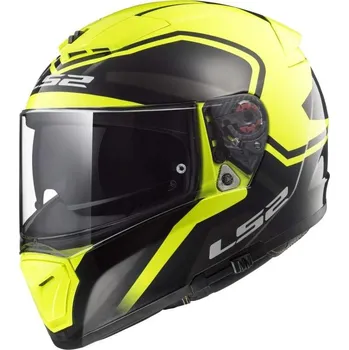 Helma na motorku LS2 FF390 BREAKER BOLD Black H-V Yellow (velikost helmy: XL (61-62 cm))
