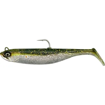 Umělá nástraha Savage Gear Gumová Nástraha Minnow Sinking Green Silver - 10 cm 20 g