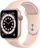 Apple Watch Series 6 44 mm Cellular, zlatý hliník s pískově růžovým sportovním řemínkem