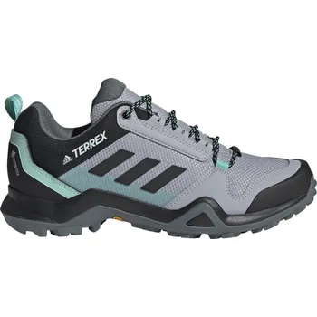 Dámská treková obuv adidas Terrex AX3 GTX Hiking Halo Silver/Core Black/Acid Mint