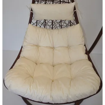 Podsedák Nábytek PEGAS Polstr na závěsnou houpačku Margarita - látka béžový melír