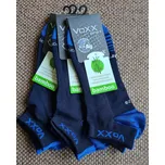 Nízké bambusové ponožky VoXX BOJAR - tmavě modré - set 3 párů Velikost: 39-42