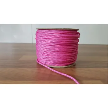 Lany Paracord 425 - RŮŽOVÁ (Paracord 425 ruzova)