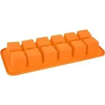 Forma na led ORION Kostky silikon oranžová