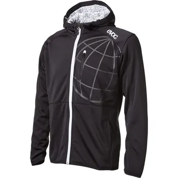 Pánská mikina Mikina Evoc HOODY JACKET MEN, černá Velikost: M