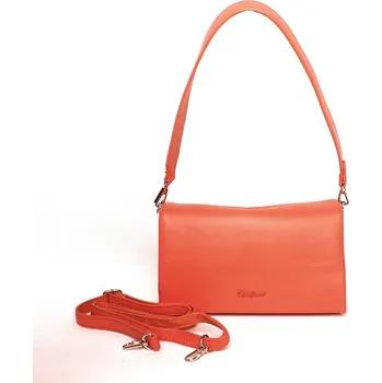 Kabelka Čtyřoddílová oranžová kabelka na rameno/crossbody David Jones CM6067