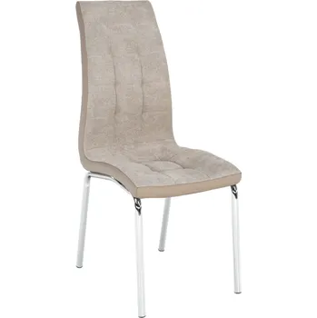 Jídelní židle Jídelní židle, béžová / chrom, GERDA NEW