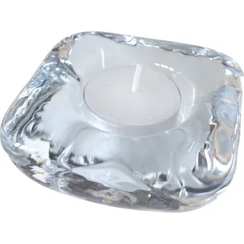 Svícen Skleněný čajový svícen