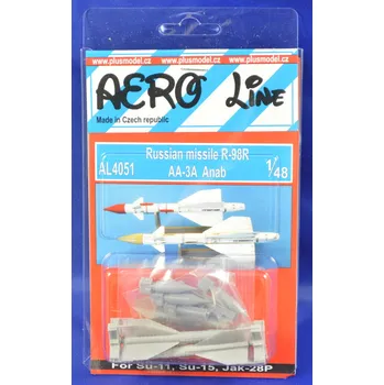Plastikový model Plusmodel 1/48 Russian missile R-98R AA-3A Anab