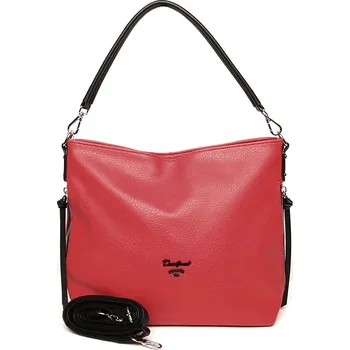 Kabelka Červená kabelka na rameno i crossbody David Jones CM6061