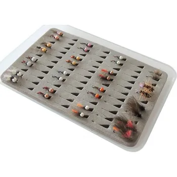 Návnadová surovina Super-jemné říční chytání - Kolekce mušek - 32 mušek