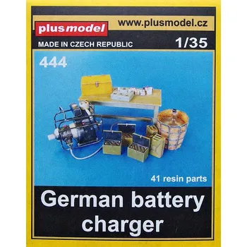 Plastikový model Plusmodel 1/35 German battery charger (resin set)