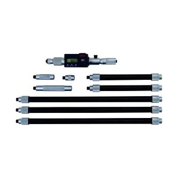 Mikrometrický odpich digitální dvoudotekový skládací 200-2000mm, 8 nástavců (mitu-339-302)