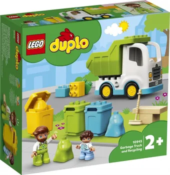 stavebnice LEGO Duplo 10945 Popelářský vůz a recyklování