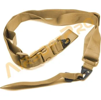 Airsoft EmersonGear Taktický tříbodový popruh - pískový