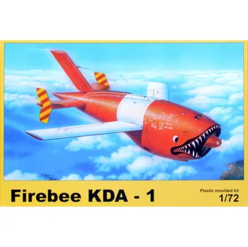 Plastikový model Plusmodel 1/72 Firebee KDA-1 (plastic kit) 2-in-1