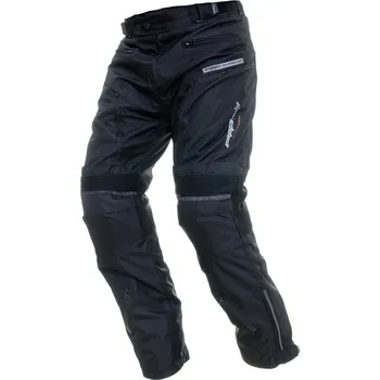 Moto kalhoty Cappa Racing Kalhoty moto pánské ROAD textilní černé 3XL