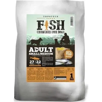 Krmivo pro psa FISH CRUNCHIES FOR DOGS SMALL/MEDIUM 10kg