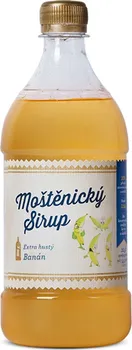 Sirup Moštěnický sirup banán 700 ml