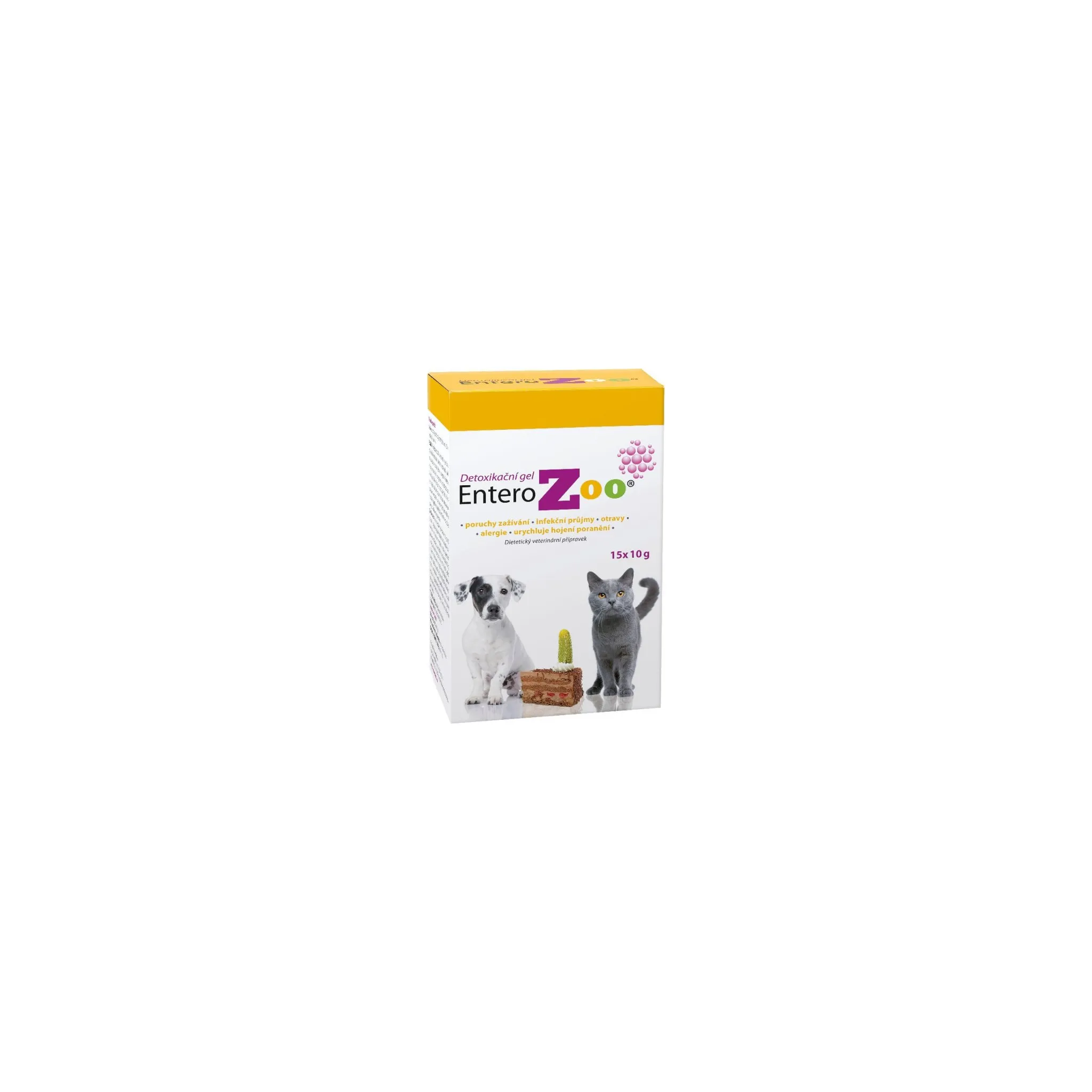 Fotografie 1 - Lék pro psa a kočku EnteroZOO Detoxikační gel 15x 10 g