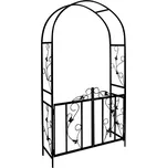 DBA 101553 oblouk s dvířky 115 x 225 cm