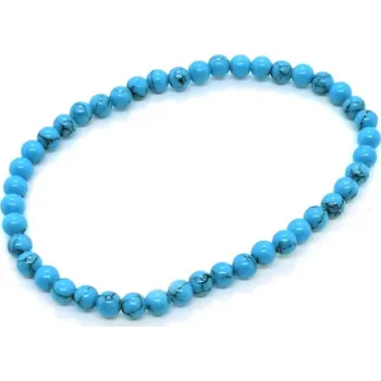 Náramek Náramek kuličky 4mm TYRKENIT SKN4_TY