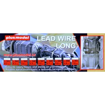 Plusmodel Lead wire LONG 0,3 mm